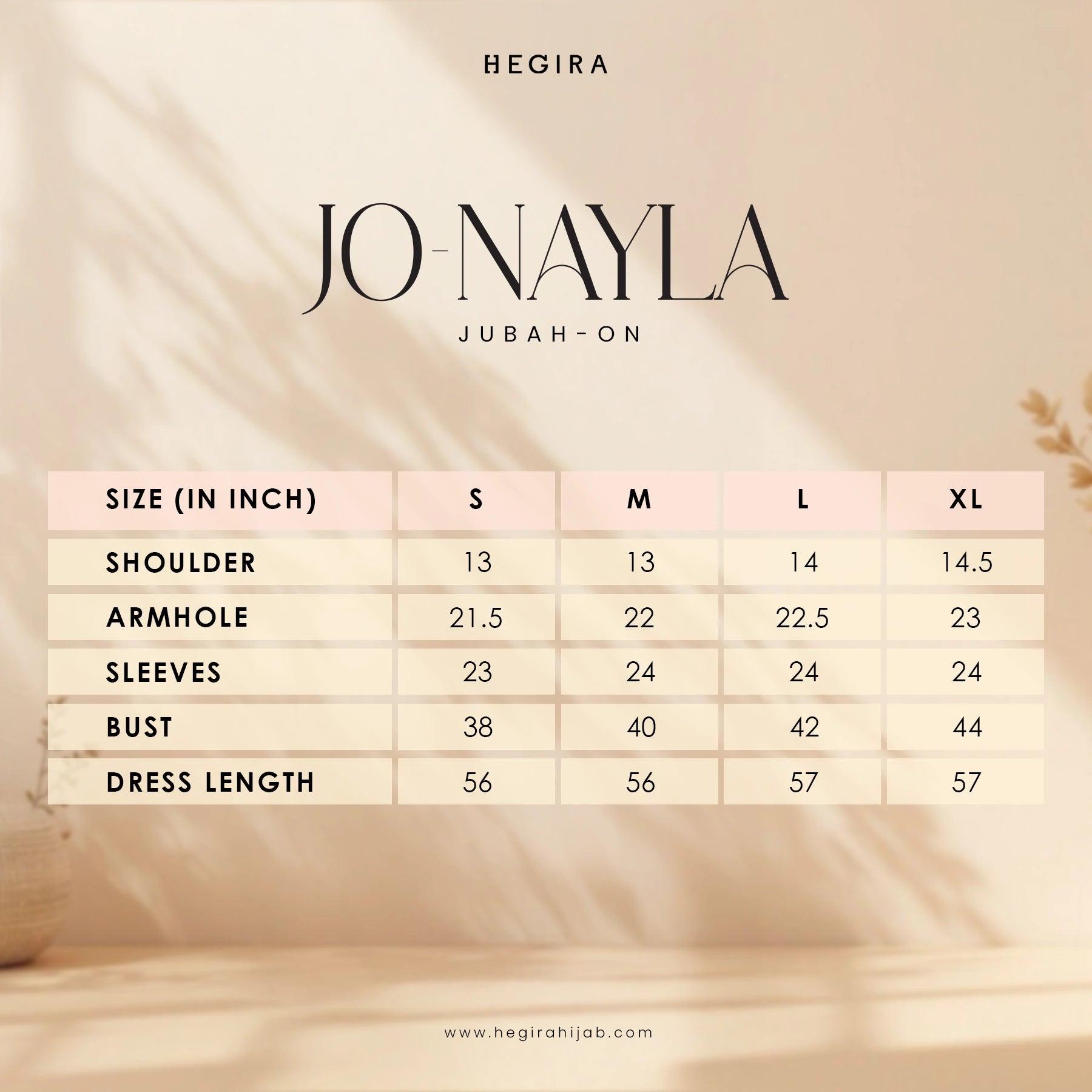 JO-NAYLA in PASTEL CREAM