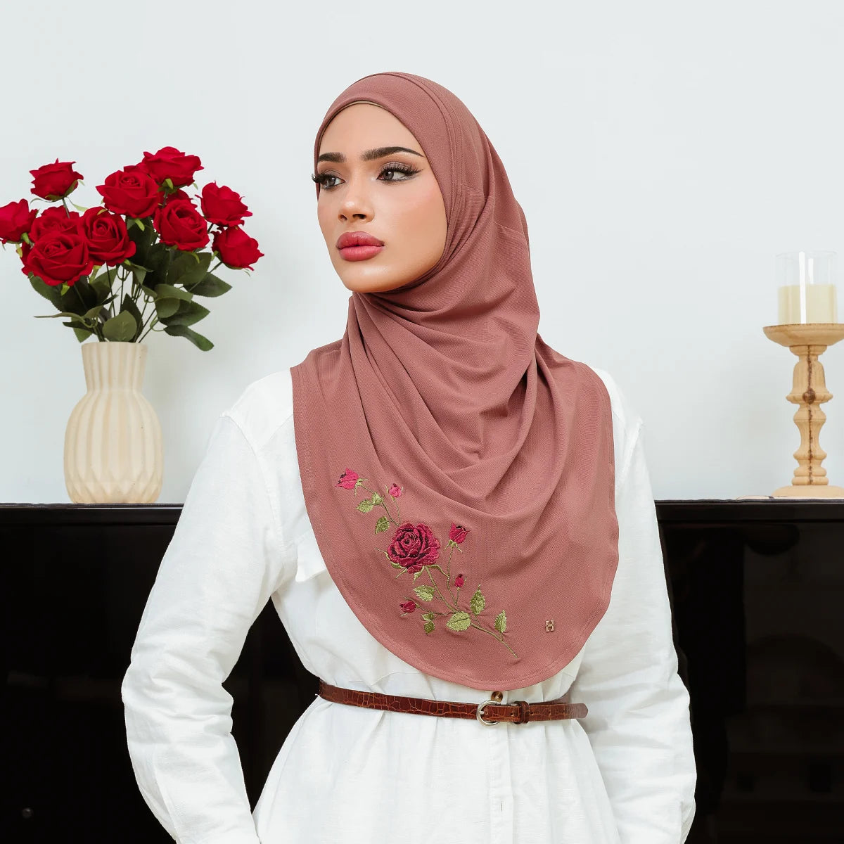SO-MAREYYA TWC LUXE BRAVE ROSE in DUSTY CEDAR