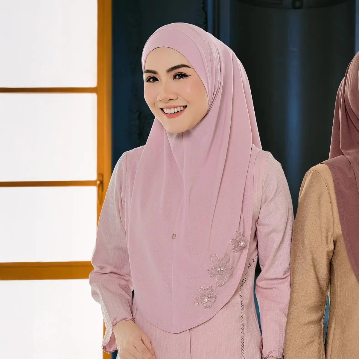 SO-MARJAN TWILL NC LUXE HANAMINA in POWDER PINK