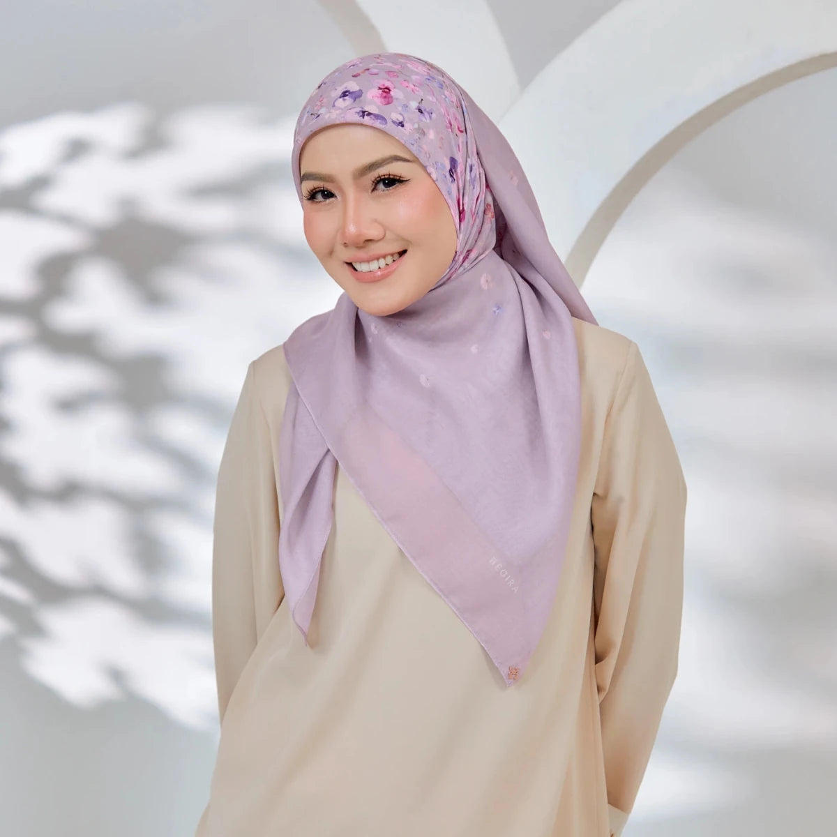 PS-HAPPINESS VOILE in VIOLET ICE
