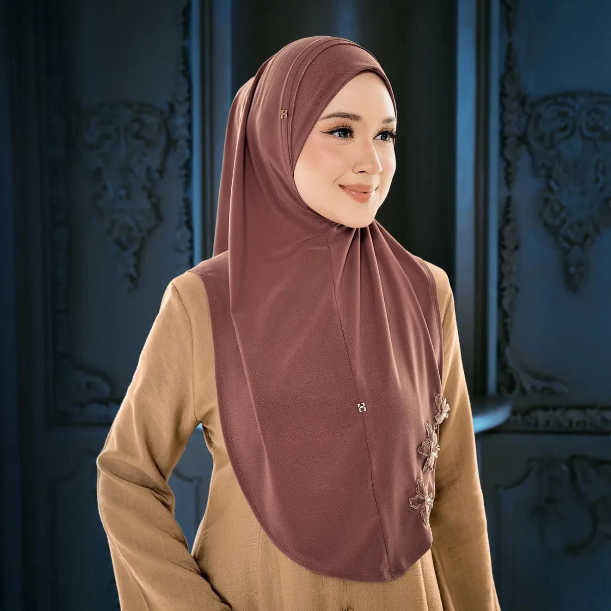 SO-MARJAN TWILL NC LUXE HANAMINA in DUSTY CEDAR