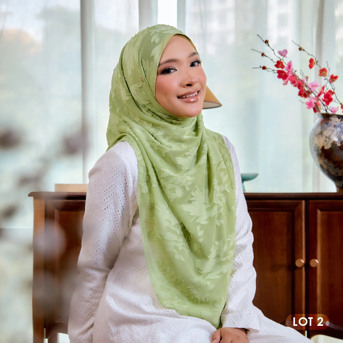 CATALYNA-SO ARABELLA in LIME MOSS