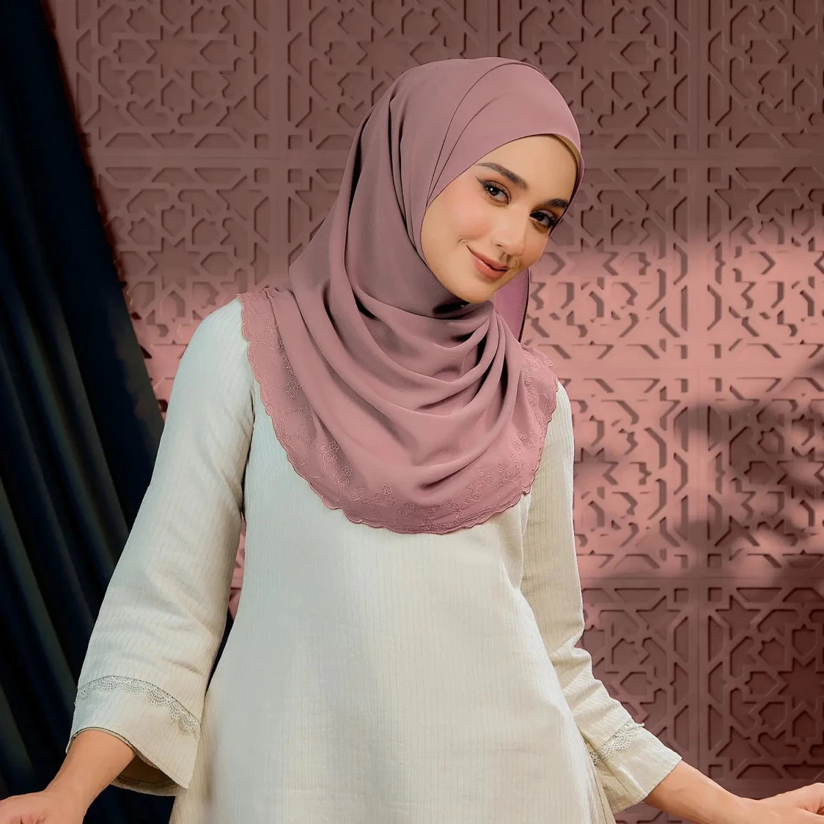 PS-ELENA HALF MOON in DUSTY MAUVE