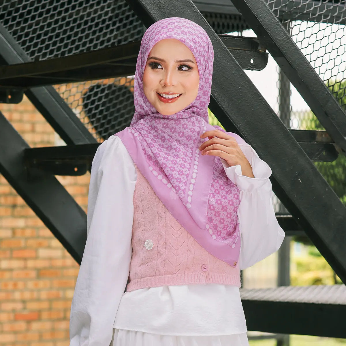 PS-NANTUCKET VOILE in HOT PINK