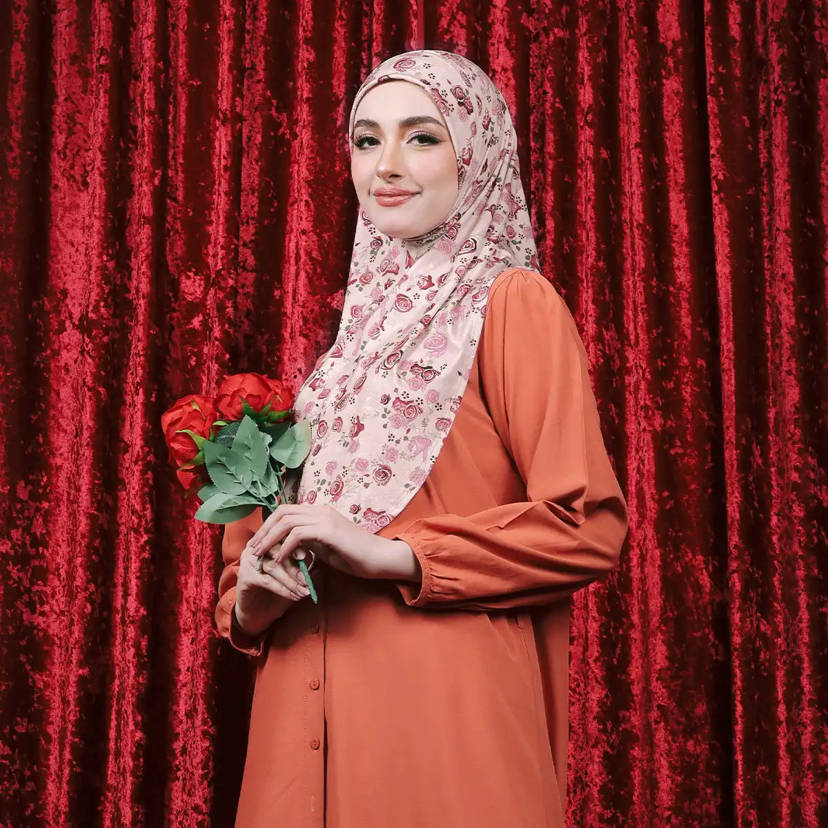 SO-MARJAN TWILL NC TWIRLY ROSE in SAND