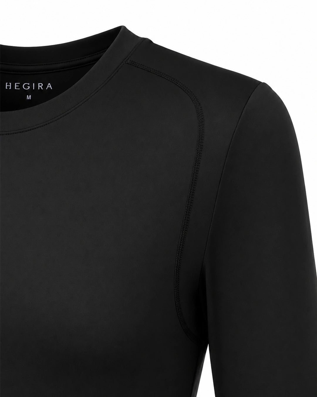HI-SORA LONG SLEEVE DRESS in BLACK