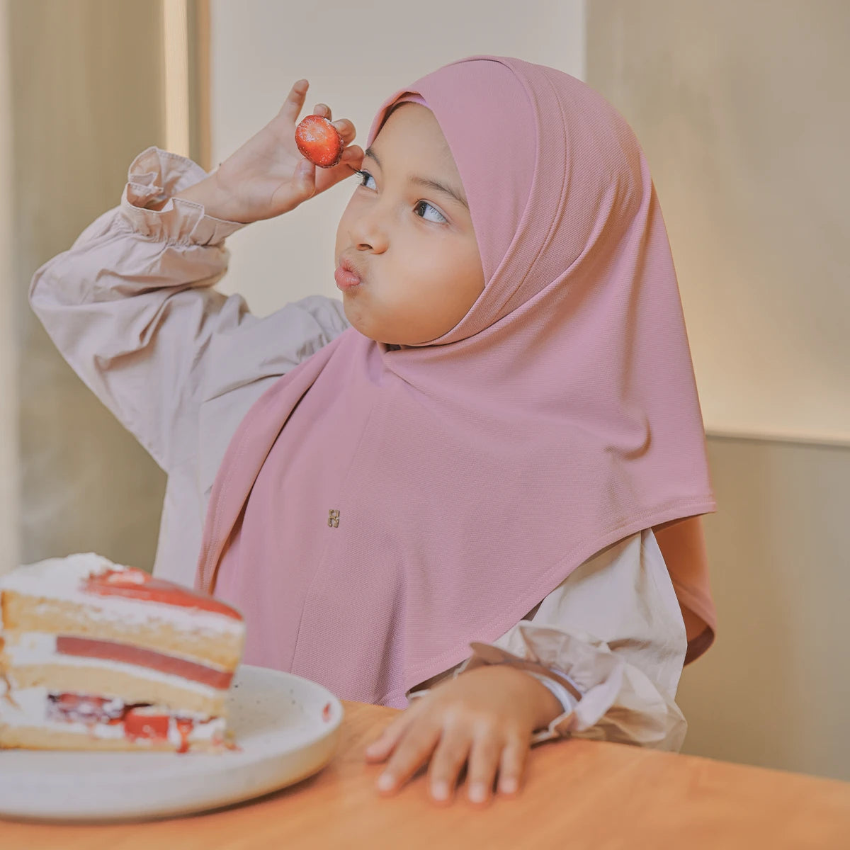 SO-LEXIE LITTLE GIRL in MULBERRY