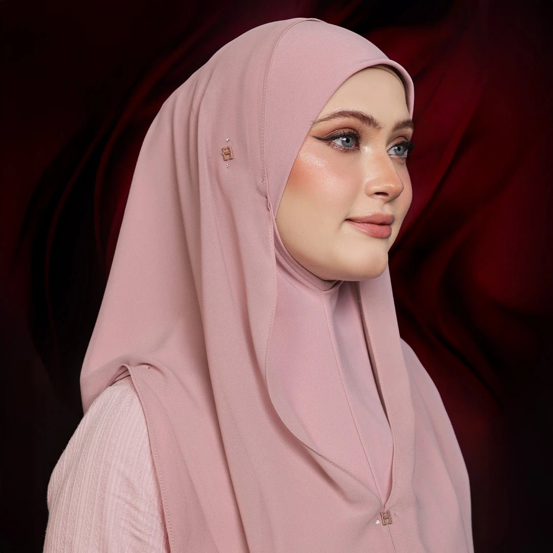 HOODALY-SO in POWDER PINK