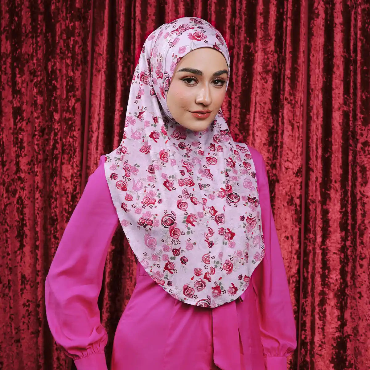 SO-MARJAN TWILL NC TWIRLY ROSE in BLUSH PINK