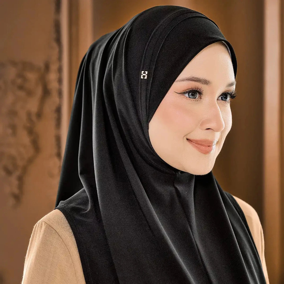 SO-MARJAN TWILL NC LUXE HANAMINA in BLACK