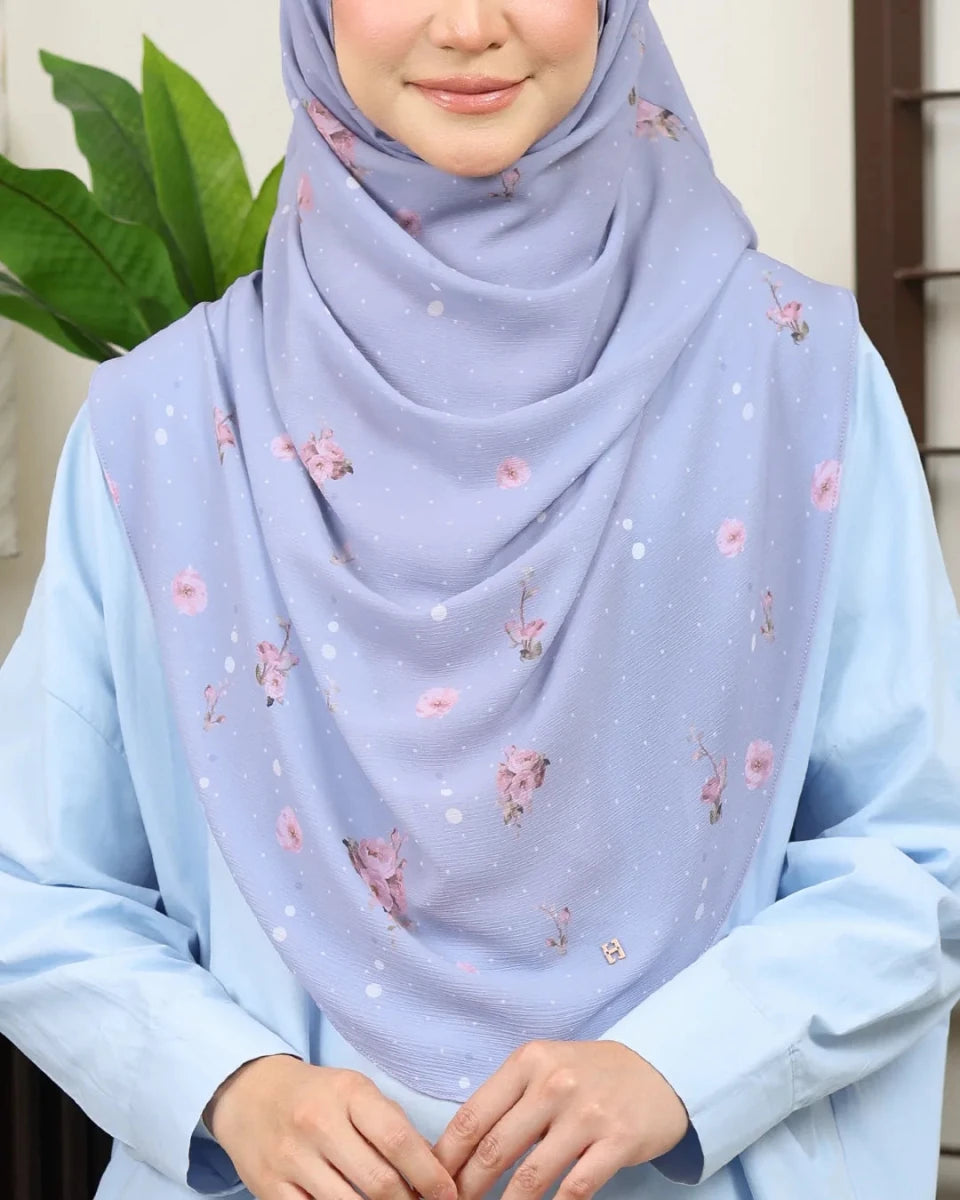 TWEELY-SO DOTS & BLOOM in ASH BLUE