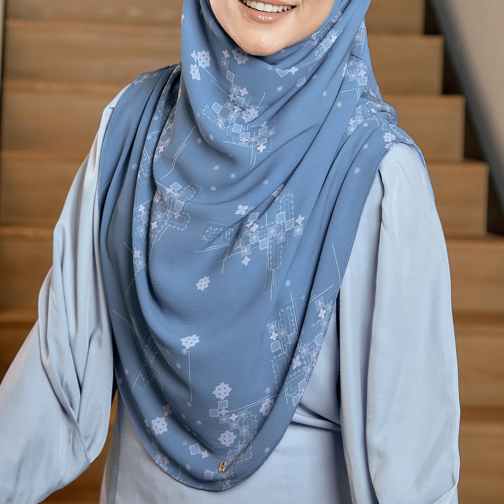 TWEELY-SO BASIC SPRINKLED GEOMETRIC in AZURE