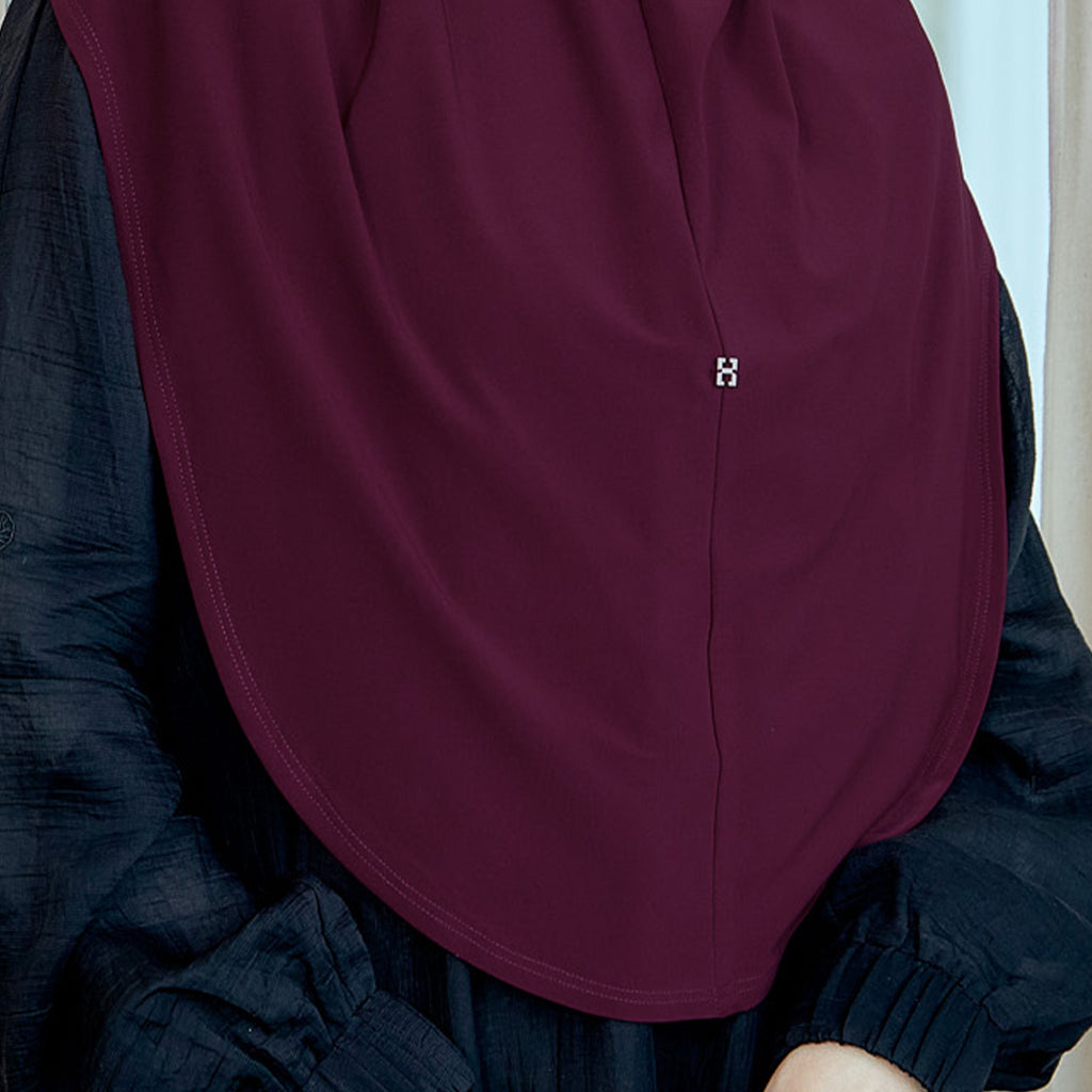 SO-MAHWISH IK in DARK CHERRY