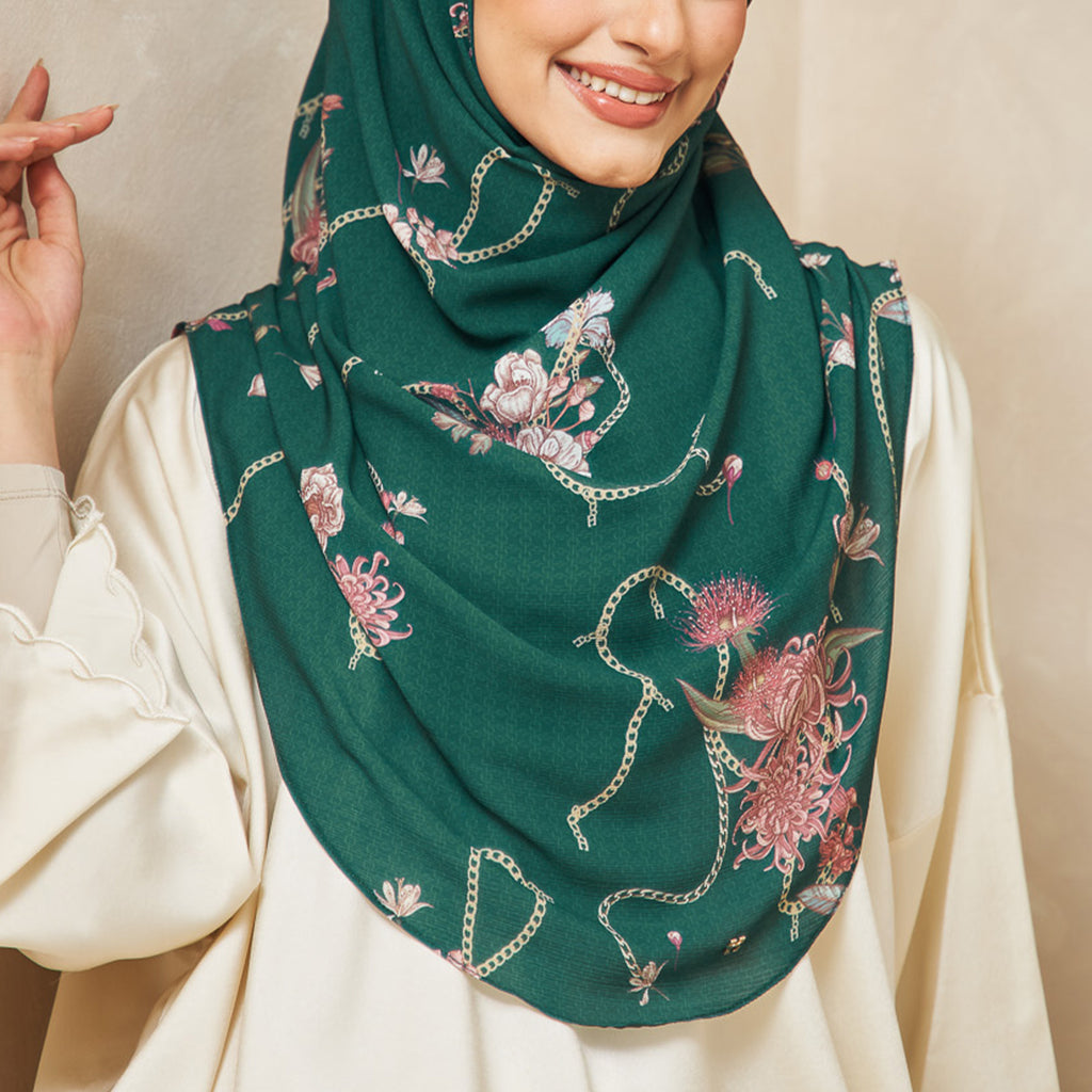 TWEELY-SO BASIC PERLA FLORA in EMERALD