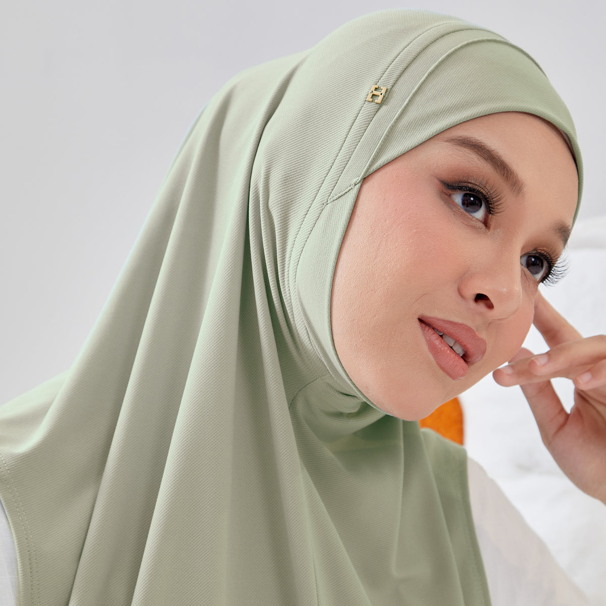 SO-MARJAN TWILL in LIGHT CACTUS