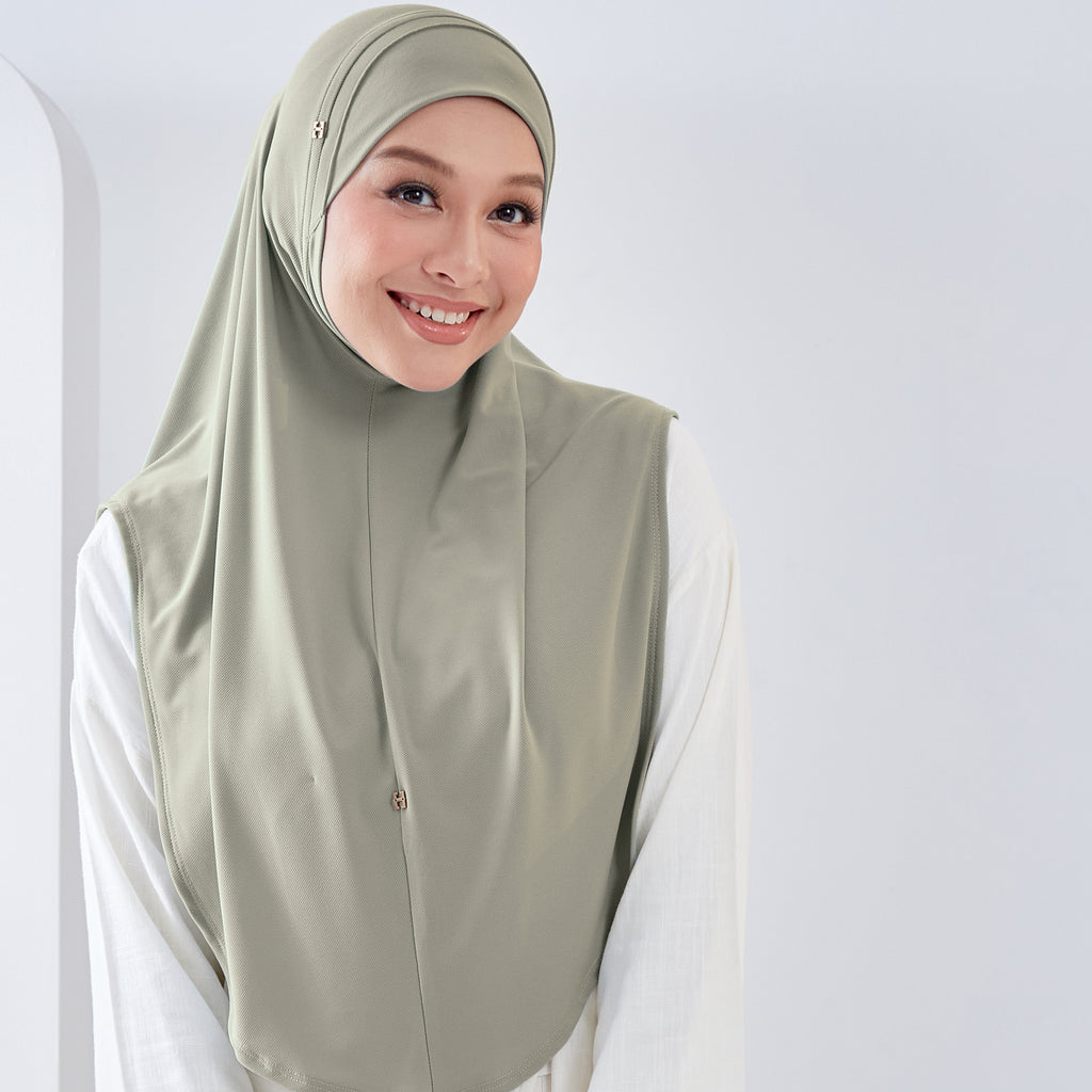 SO-MARJAN TWILL in MILKY KIWI