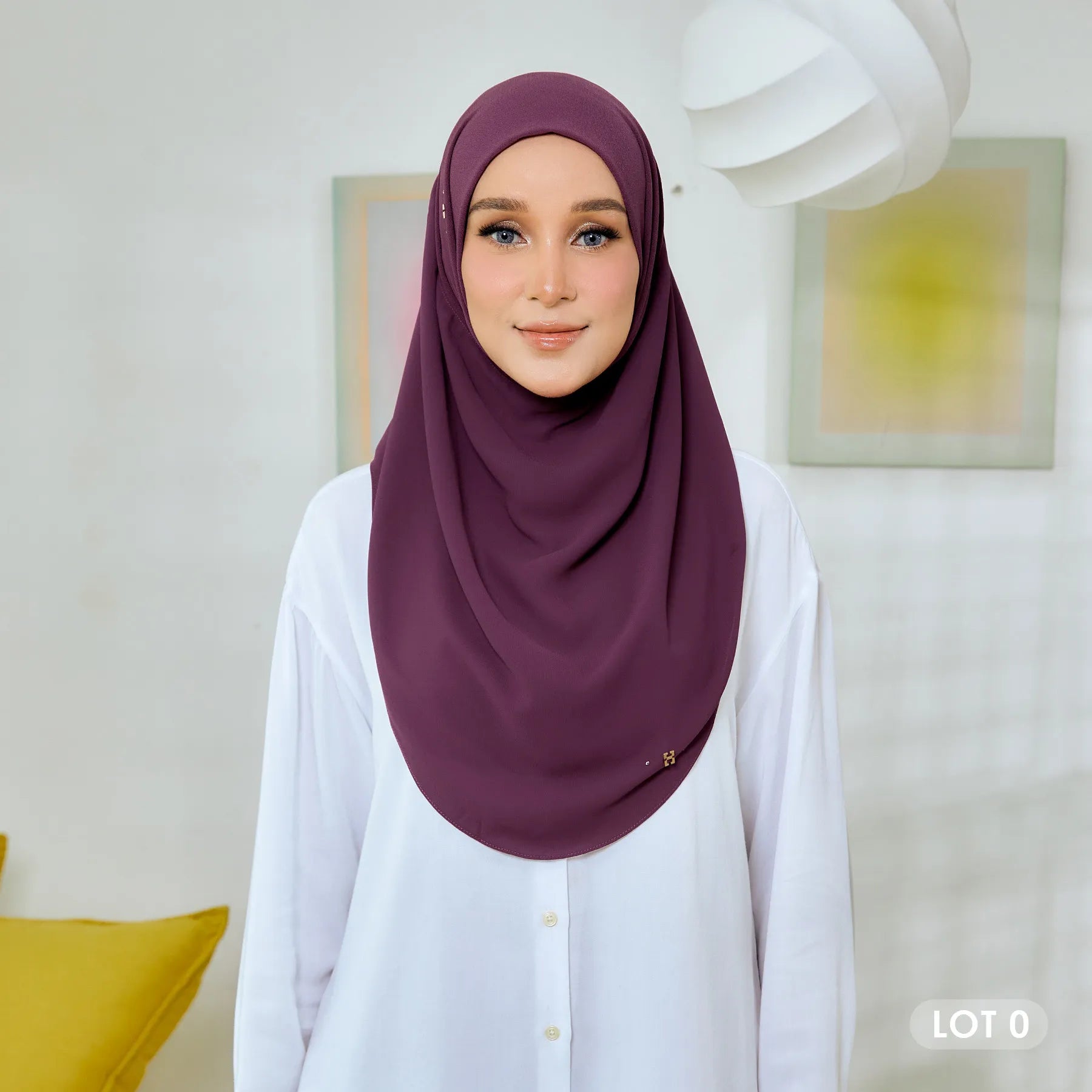 GRACEFULLY-SO PLAIN in AUTUMN PURPLE
