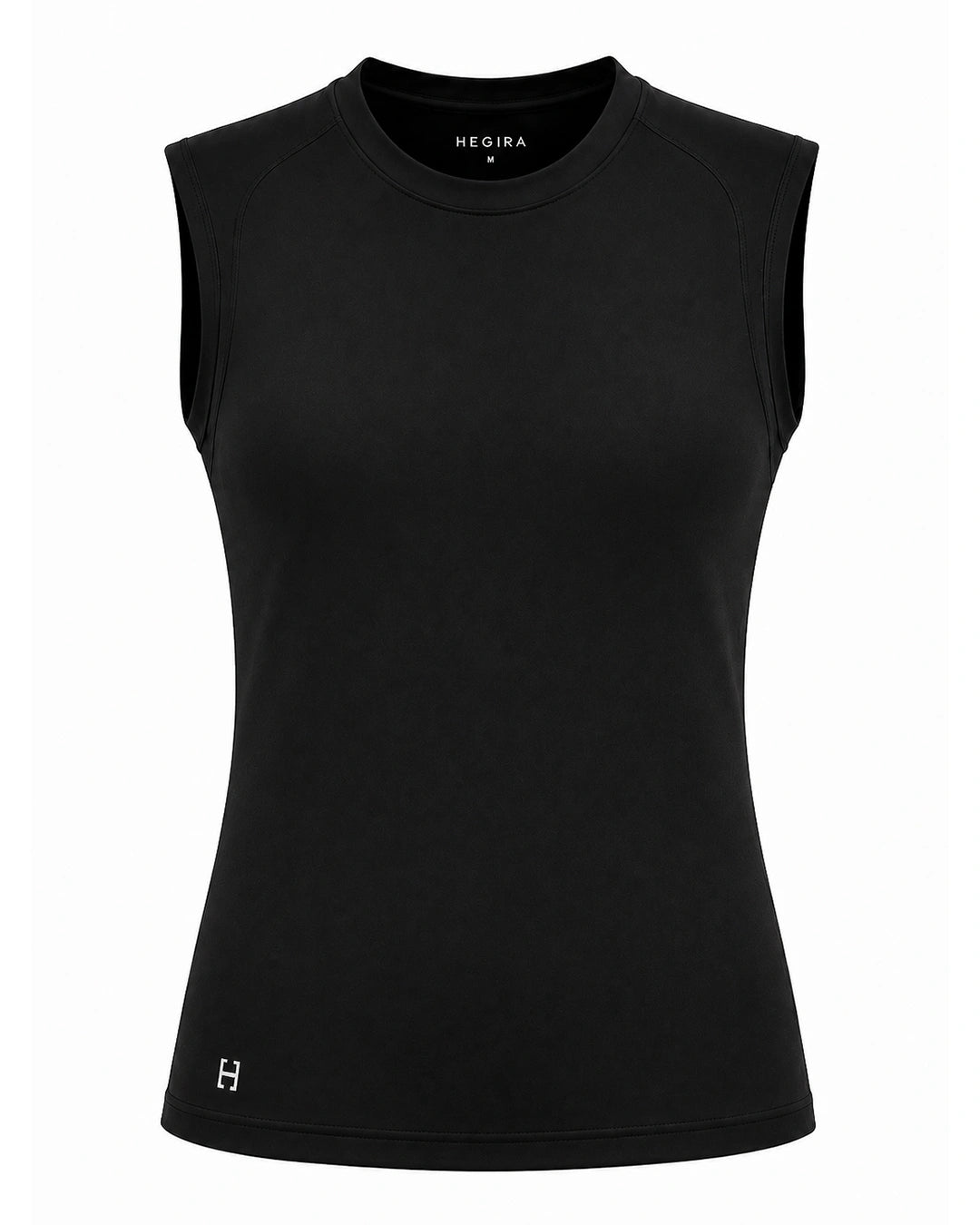 HI-SIMA SLEEVELESS TOP in BLACK