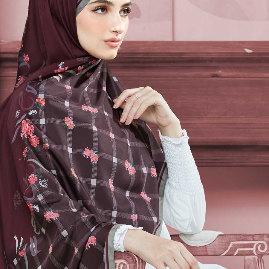 PS-ZENDEYA in BURGUNDY