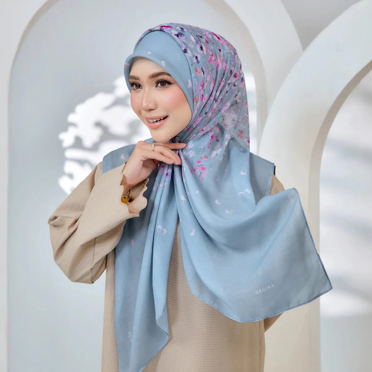 PS-HAPPINESS VOILE in MINTY