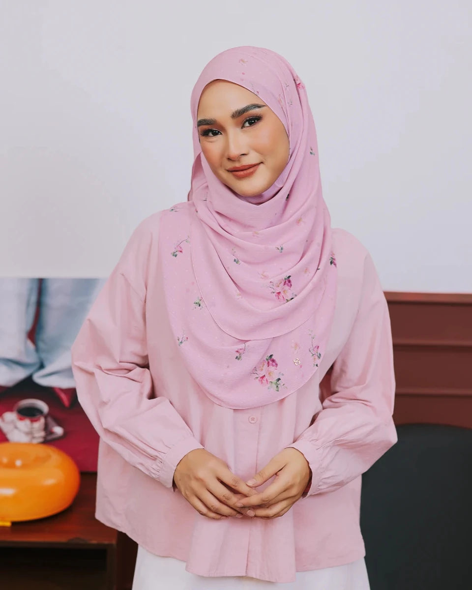 TINSELLY-SO DOTS & BLOOM in PINK BLUSH