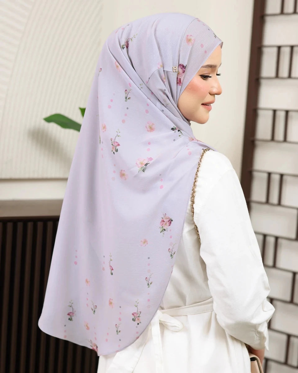 TWEELY-SO DOTS & BLOOM in LAVENDER ASH