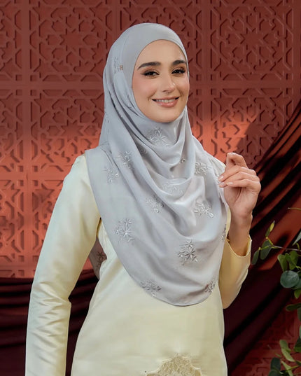 TAFFETY-SO LUXE ELARA in LIGHT GREY