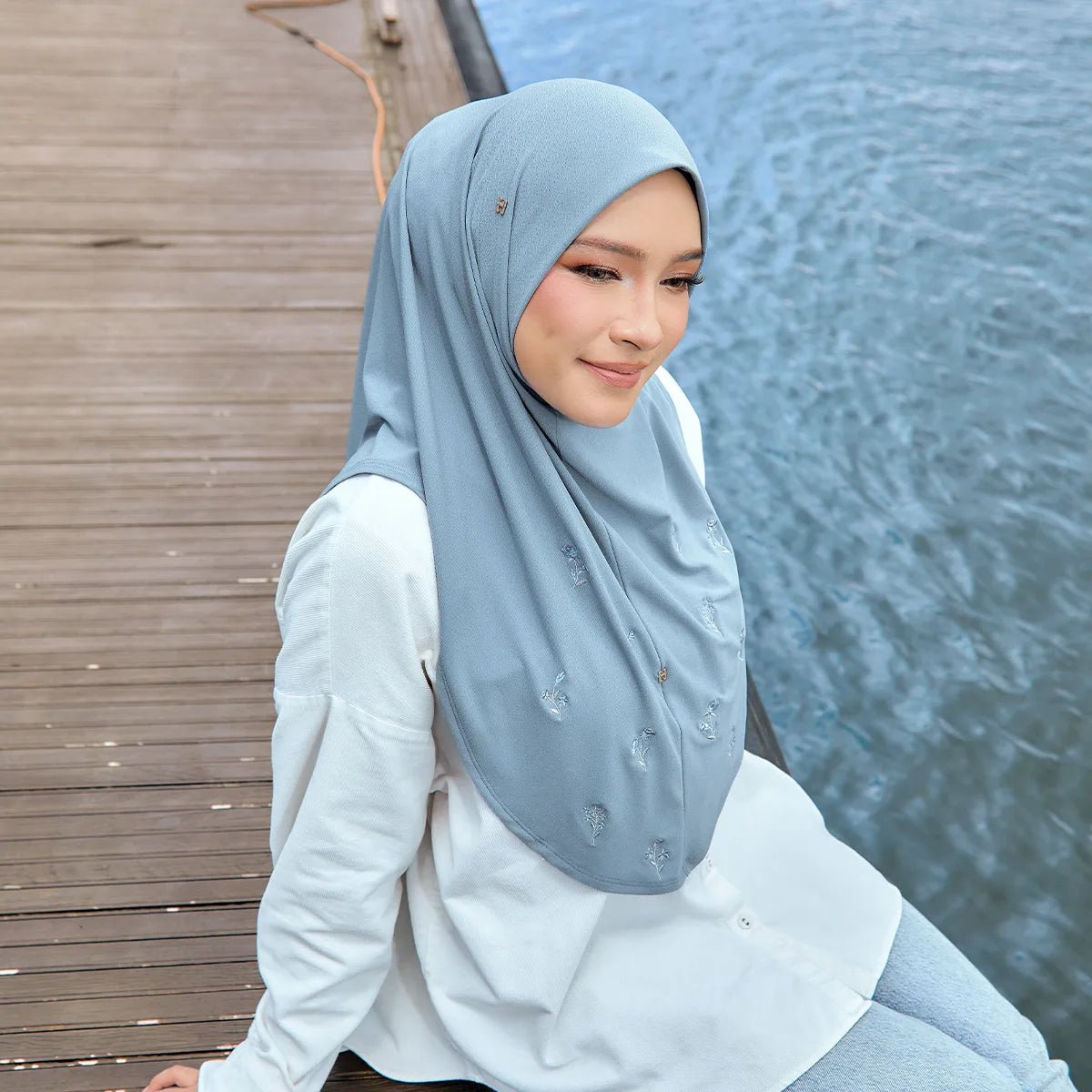 SO-LEA LUXE CAROLINA ROSE in ROCKBLUE
