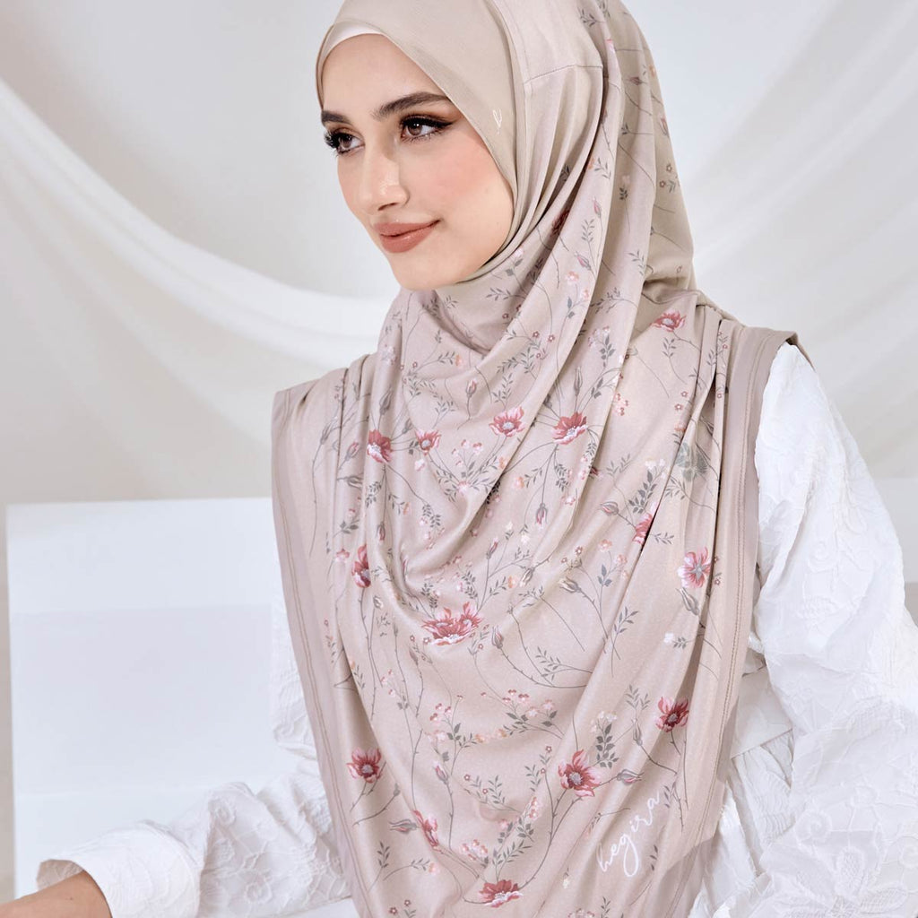 SO-AMORA TEENY FLOWERS in KHAKI