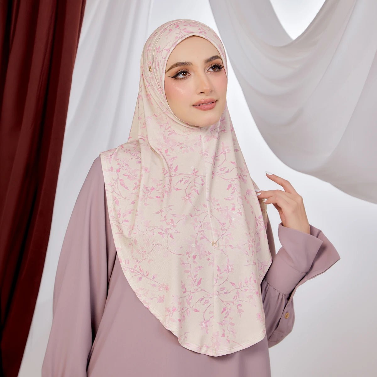 SO-MARJAN TWILL NC ELOWEN in CREAM PINK