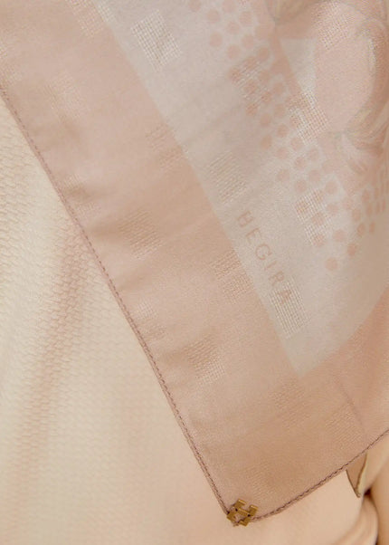 PS-SOFT EMBOSSED SEA OF LILIES in ROSE TAUPE