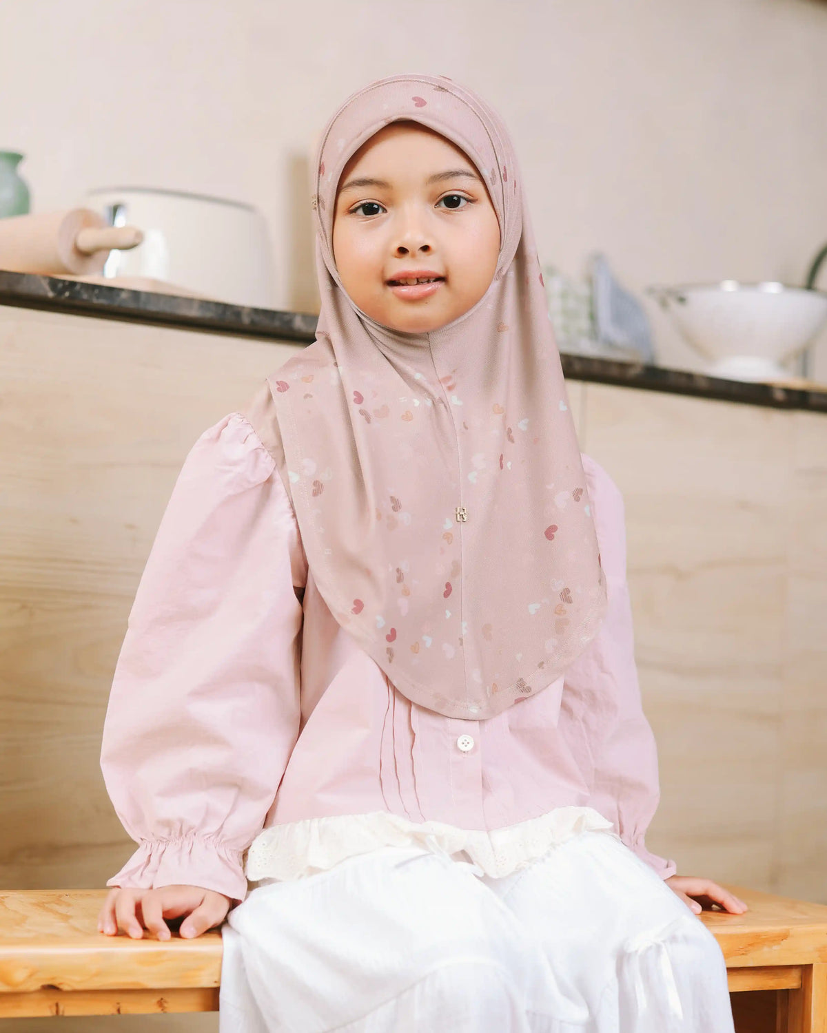 SO-MILLY CORAZON LITTLE GIRL in CHAI