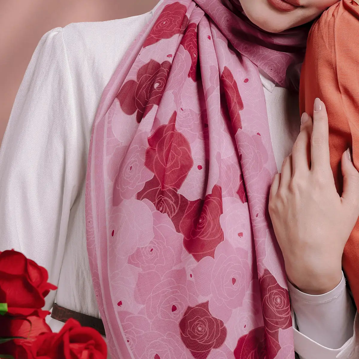 PS-OSADO ROSE VOILE in CLOVER PINK