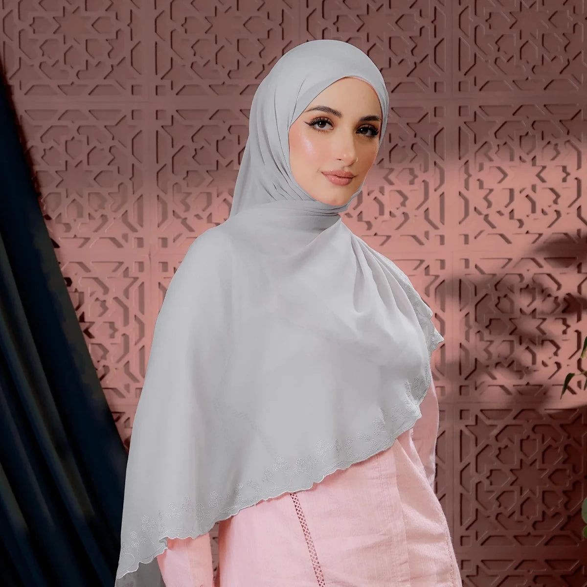PS-ELENA HALF MOON in LIGHT GRAY