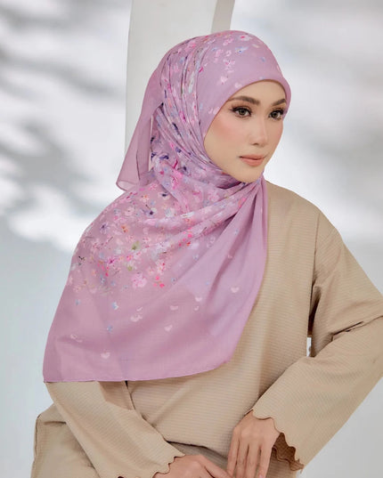 PS-HAPPINESS VOILE in MAUVE