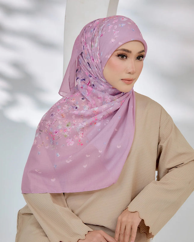 PS-HAPPINESS VOILE in MAUVE