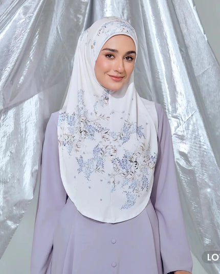 SO-MARJAN TWILL NC WISTERIA in WHITE