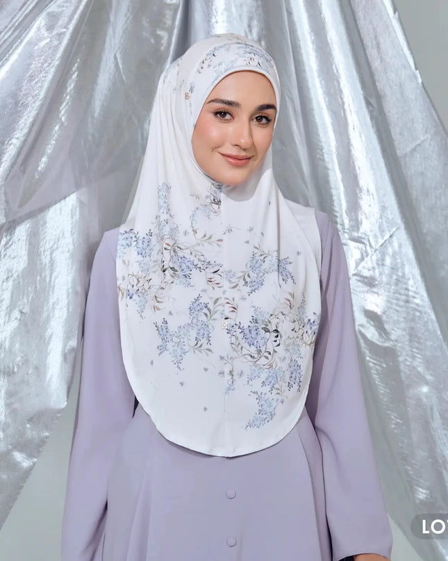 SO-MARJAN TWILL NC WISTERIA in WHITE