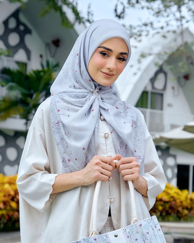 PS-MIMOSA VOILE in COOL GRAY