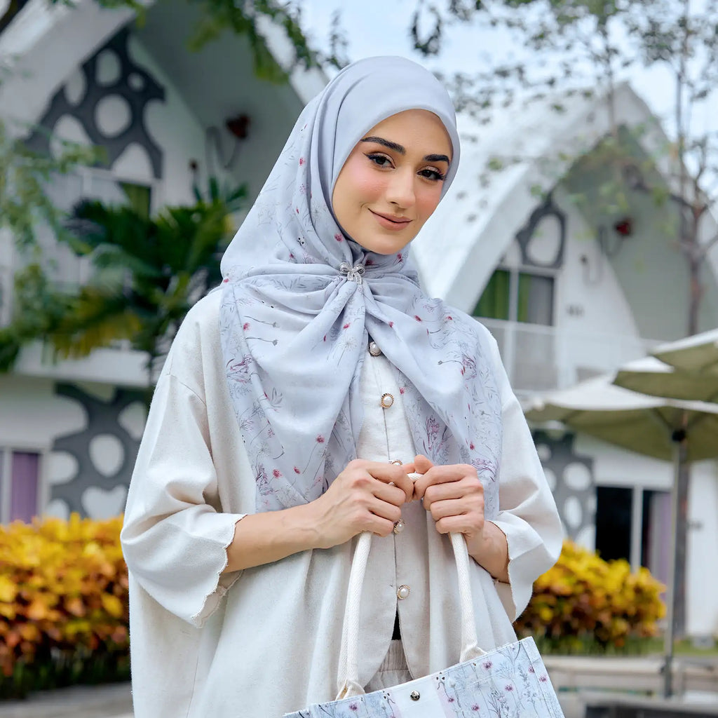 PS-MIMOSA VOILE in COOL GRAY