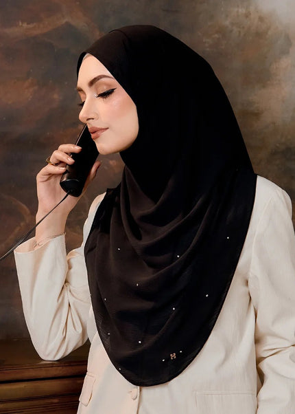 TWEELY-SO PLAIN WITH ORIGINAL CRYSTAL in BLACK