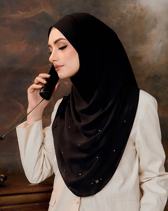 TWEELY-SO PLAIN WITH ORIGINAL CRYSTAL in BLACK