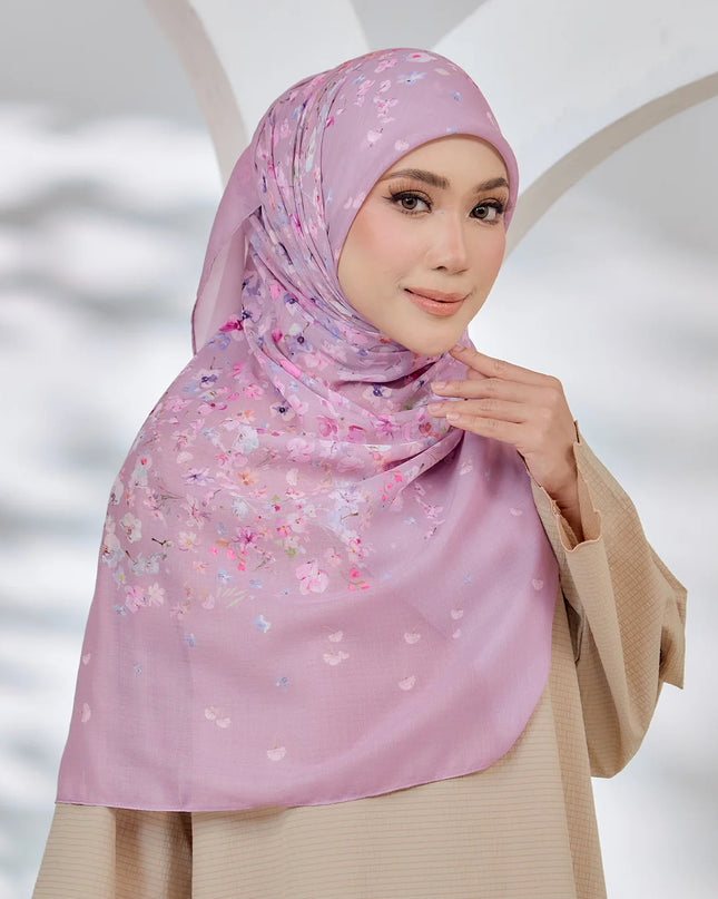 PS-HAPPINESS VOILE in MAUVE