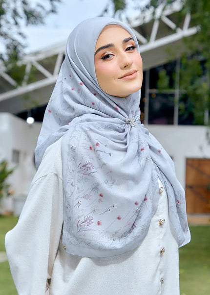 PS-MIMOSA VOILE in COOL GRAY