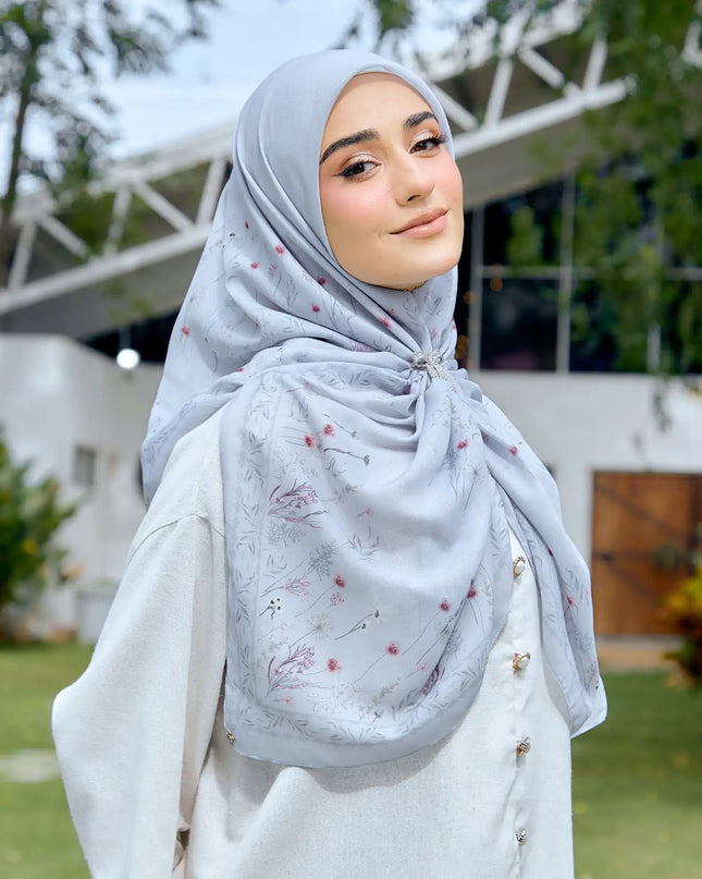 PS-MIMOSA VOILE in COOL GRAY