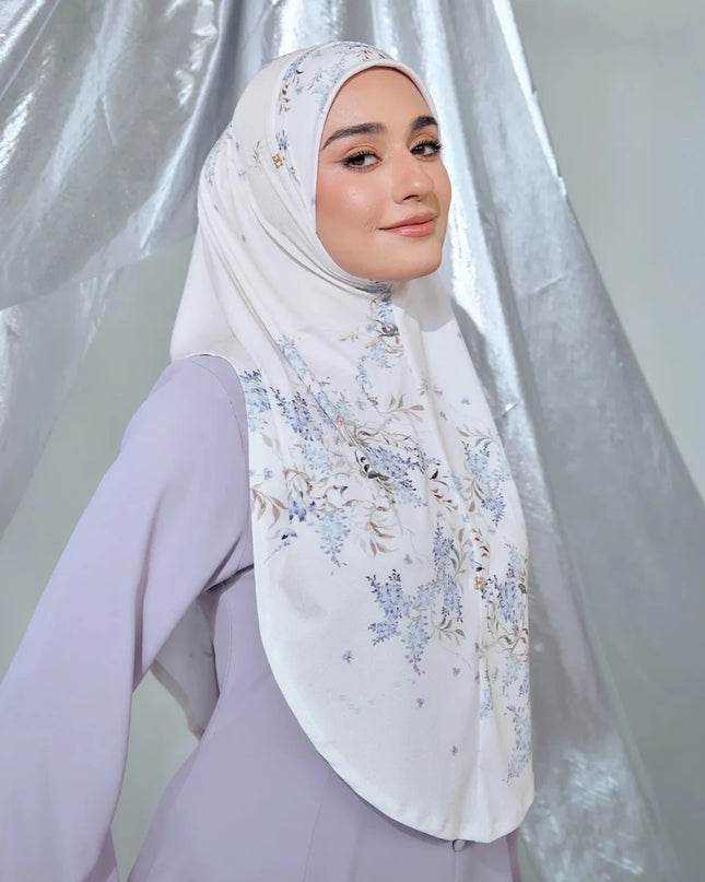 SO-MARJAN TWILL NC WISTERIA in WHITE