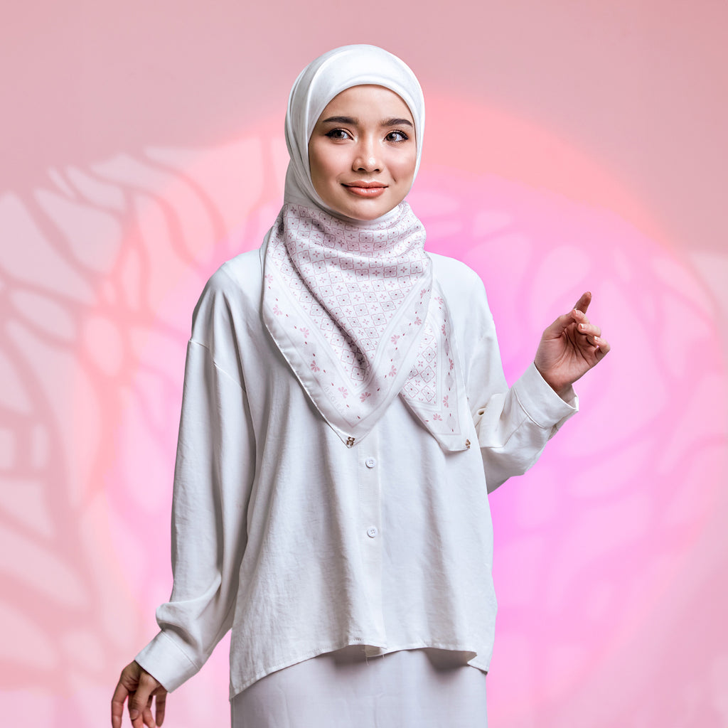 PS-MIRAGE MATTE SATIN in WHITE