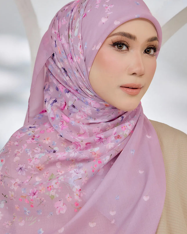 PS-HAPPINESS VOILE in MAUVE