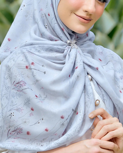 PS-MIMOSA VOILE in COOL GRAY