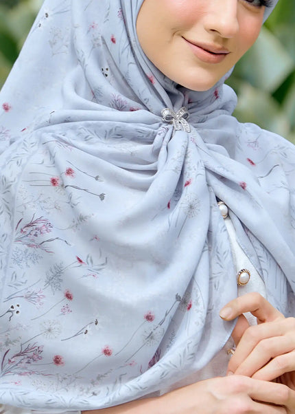 PS-MIMOSA VOILE in COOL GRAY